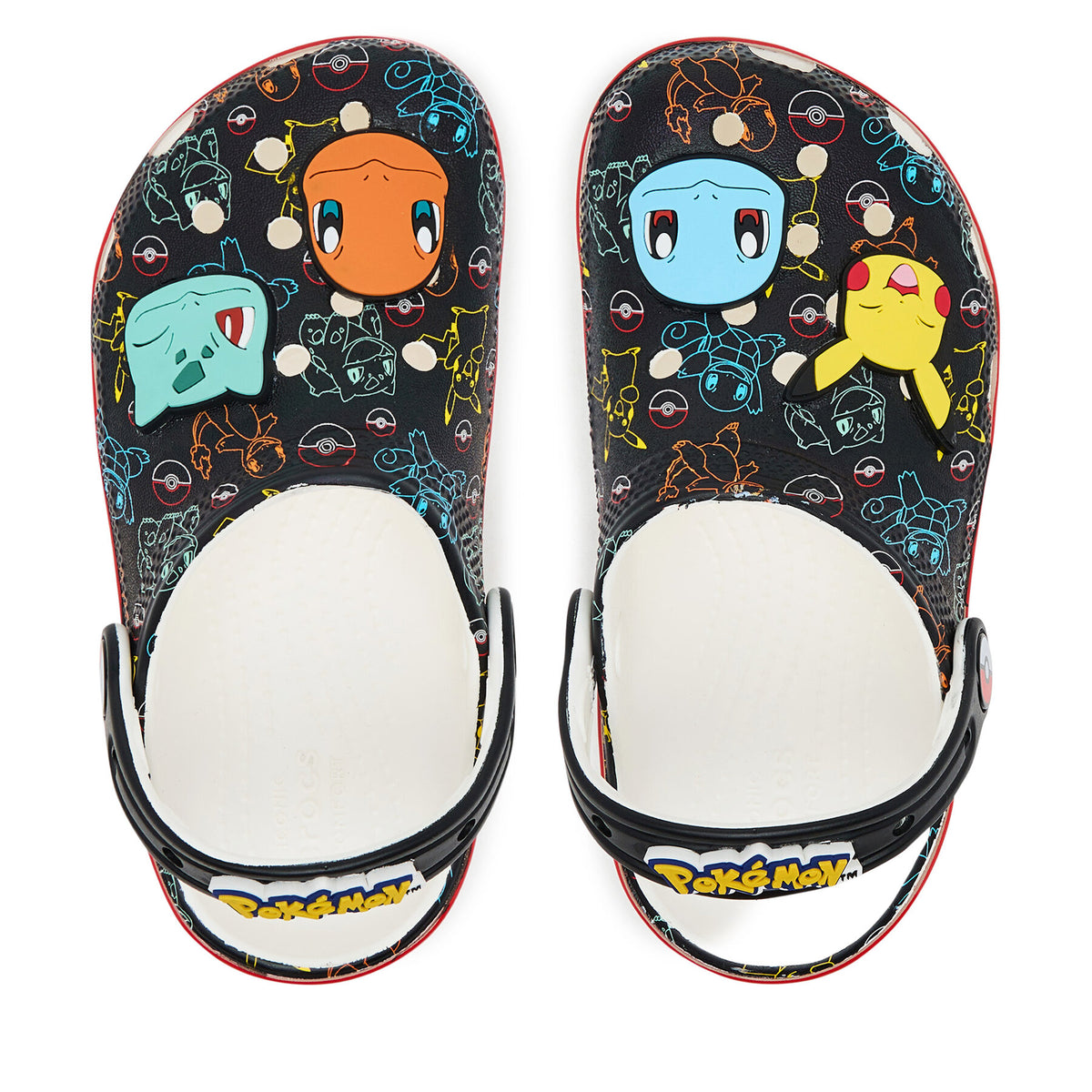 Crocs Чехли Pokémon Classic Clog 211344 Черен