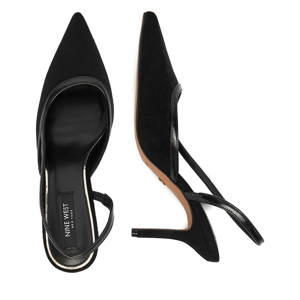 Nine West Обувки на ток EO-SX005 06 Черен