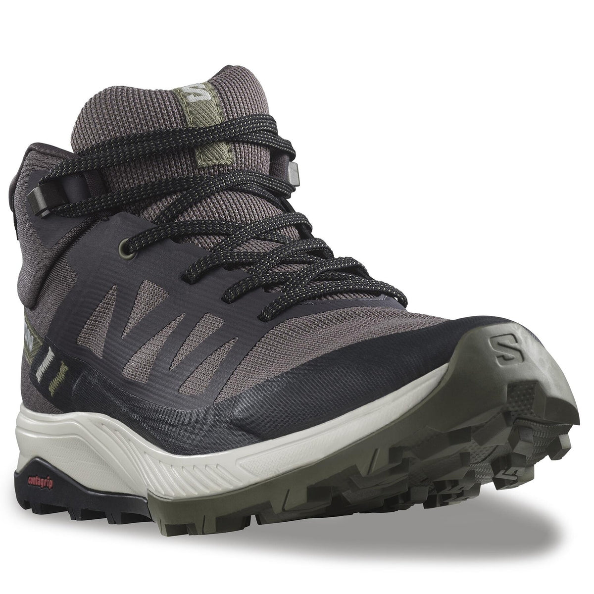 Salomon Туристически Outrise Mid Gtx W GORE-TEX L47160700 Черен