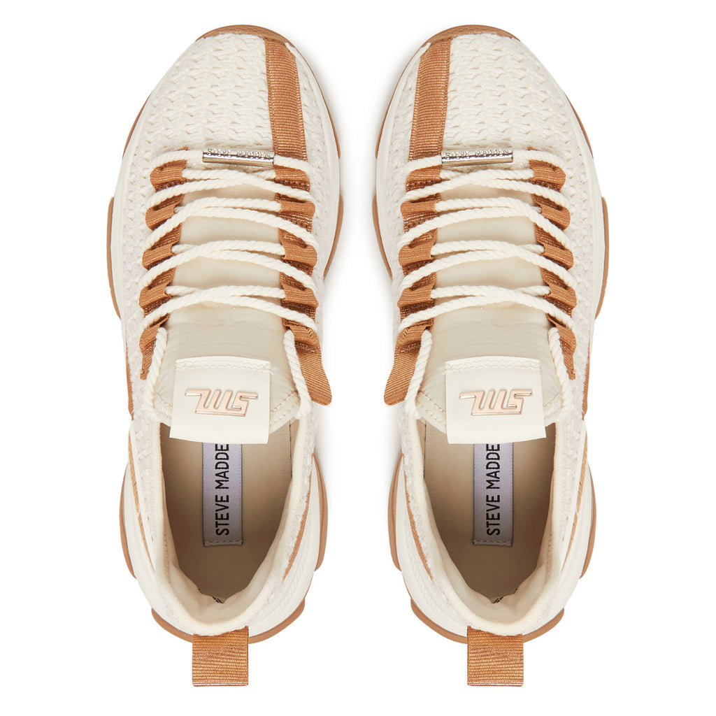 Steve Madden Сникърси Mileage SM11003785 Екрю