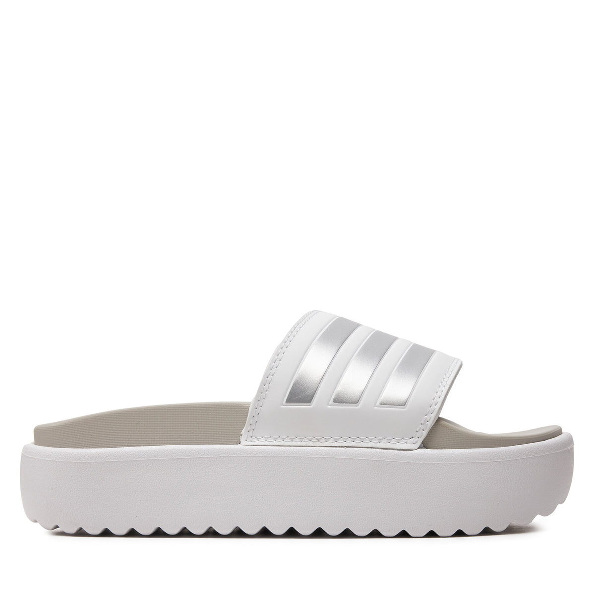 adidas Чехли adilette Platform Slides IE9703 Бял