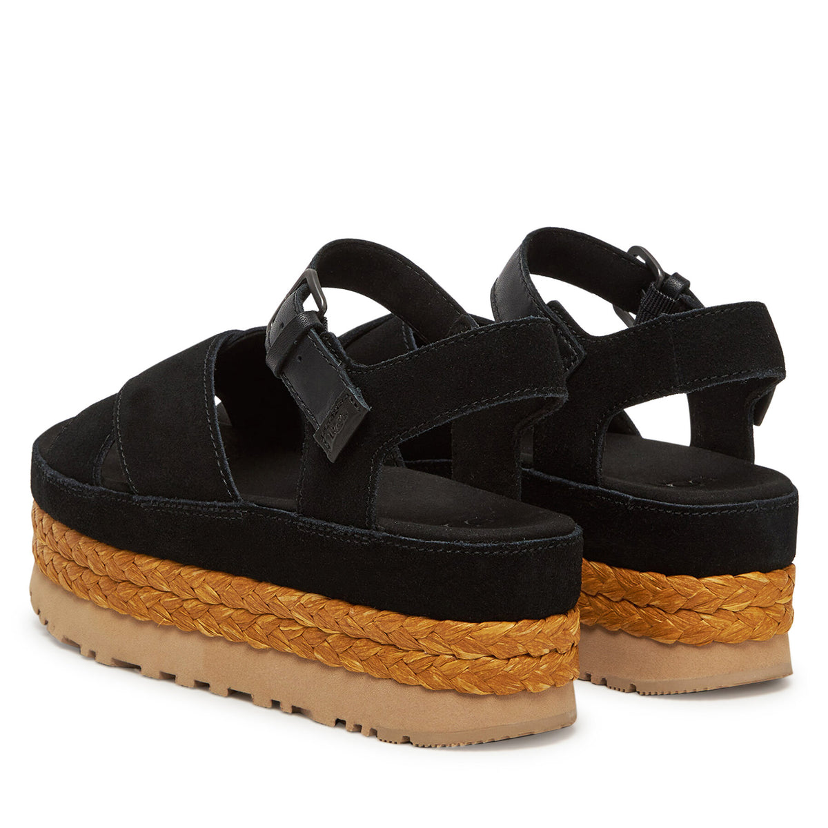 Ugg Еспадрили W Aubrey Ankle Strap 1167471 Черен