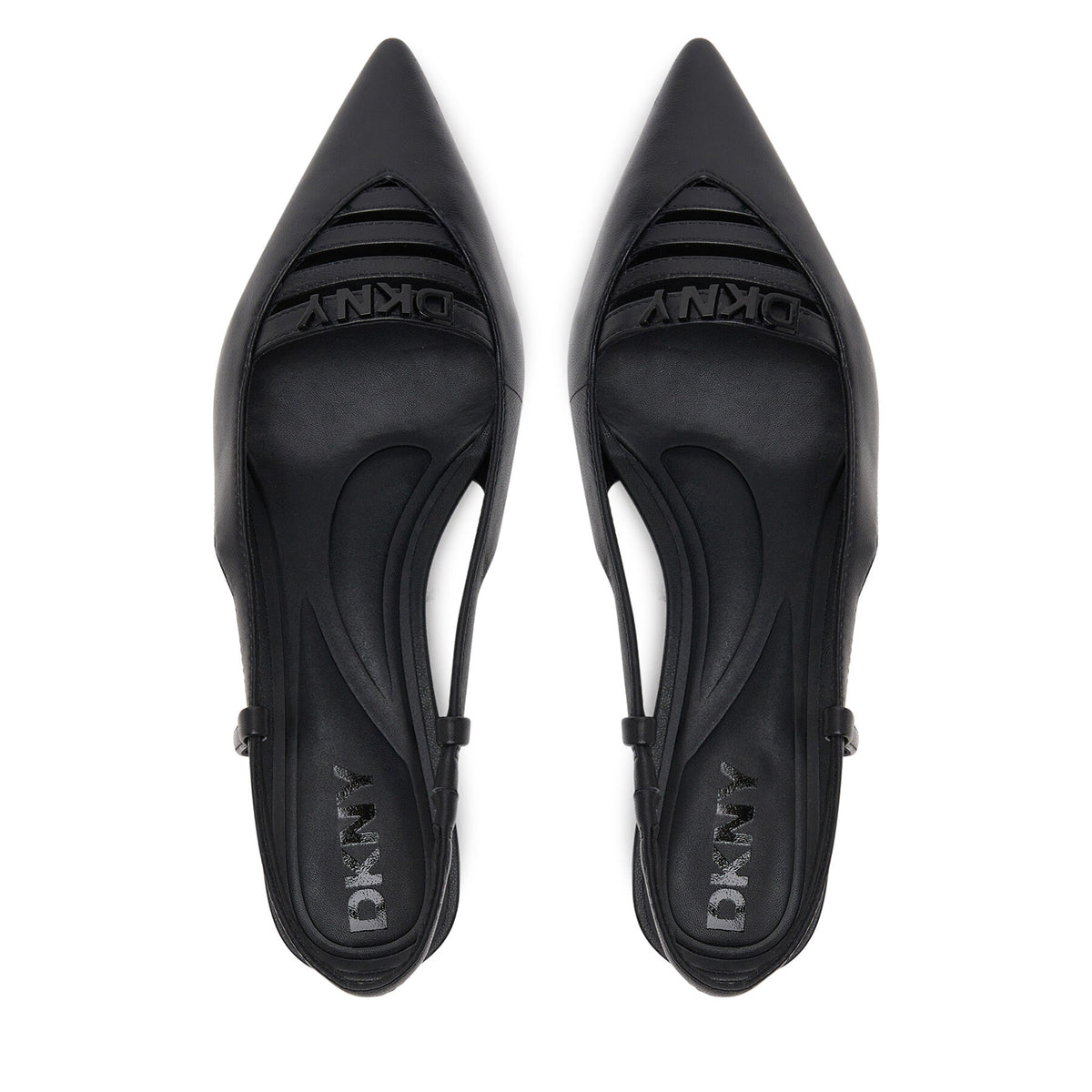 DKNY Балеринки K1524221 Черен