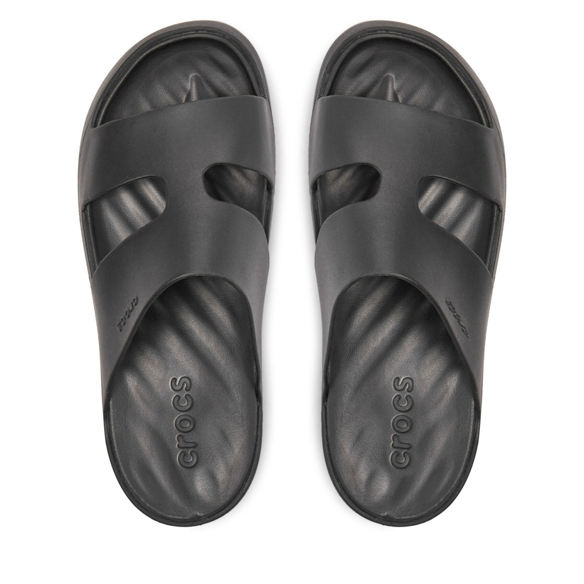 Crocs Чехли Getaway Platform H-Strap 209409 Черен