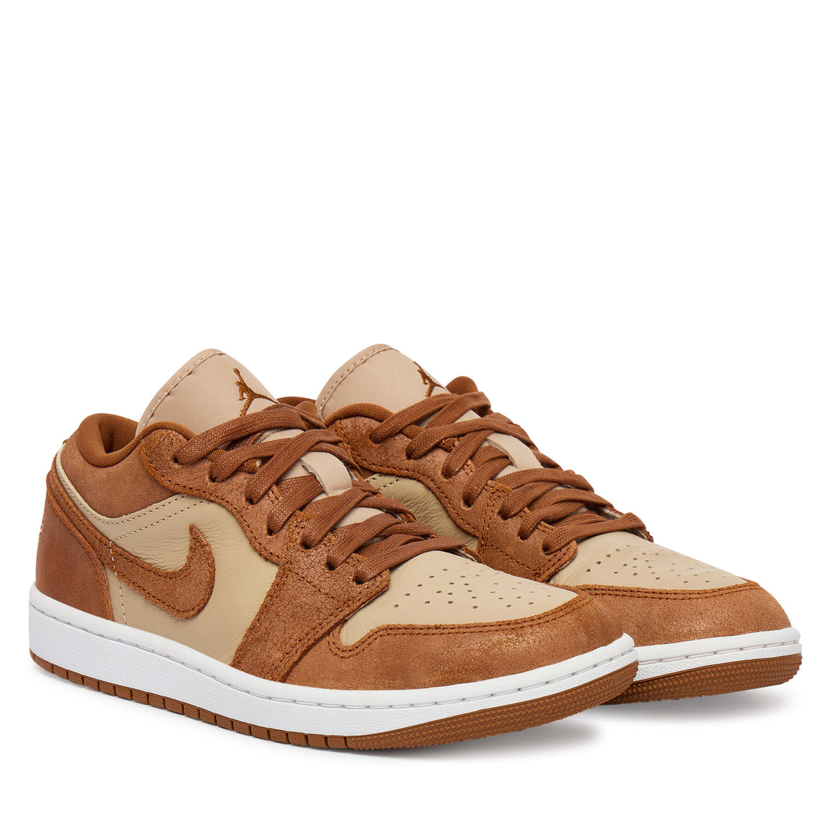 Nike Сникърси Air Jordan 1 Low Se FJ3453 200 Кафяв