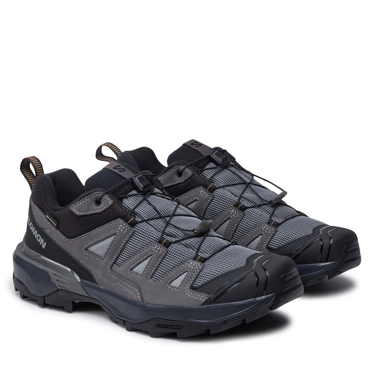 Salomon Туристически X Ultra 360 Leather Gore-Tex L47571400 Сив