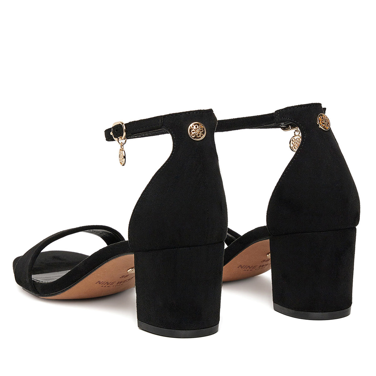 Nine West Сандали WFA2625-1 Черен