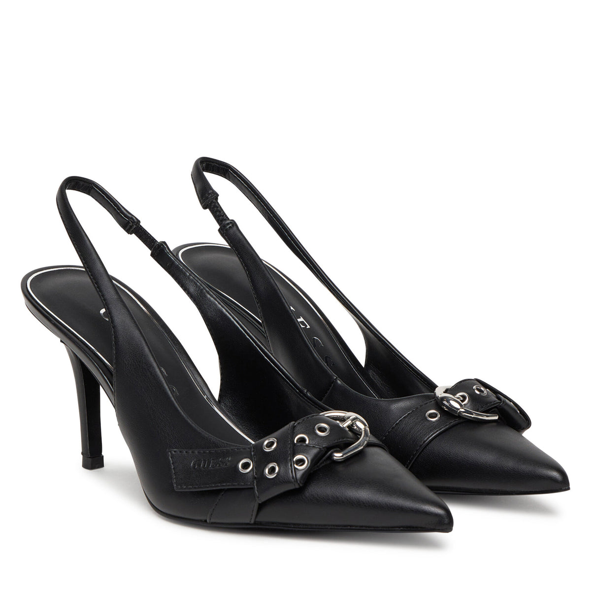 Guess Обувки на ток FLPPSE ELE05 Черен