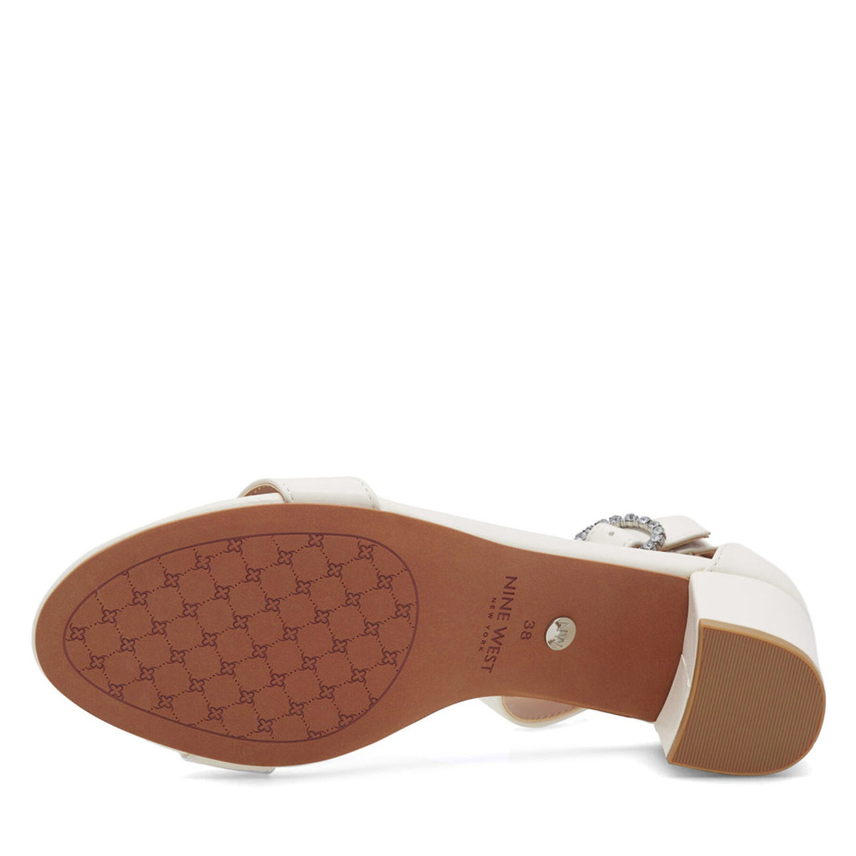 Nine West Сандали WFA2641-1 Бял