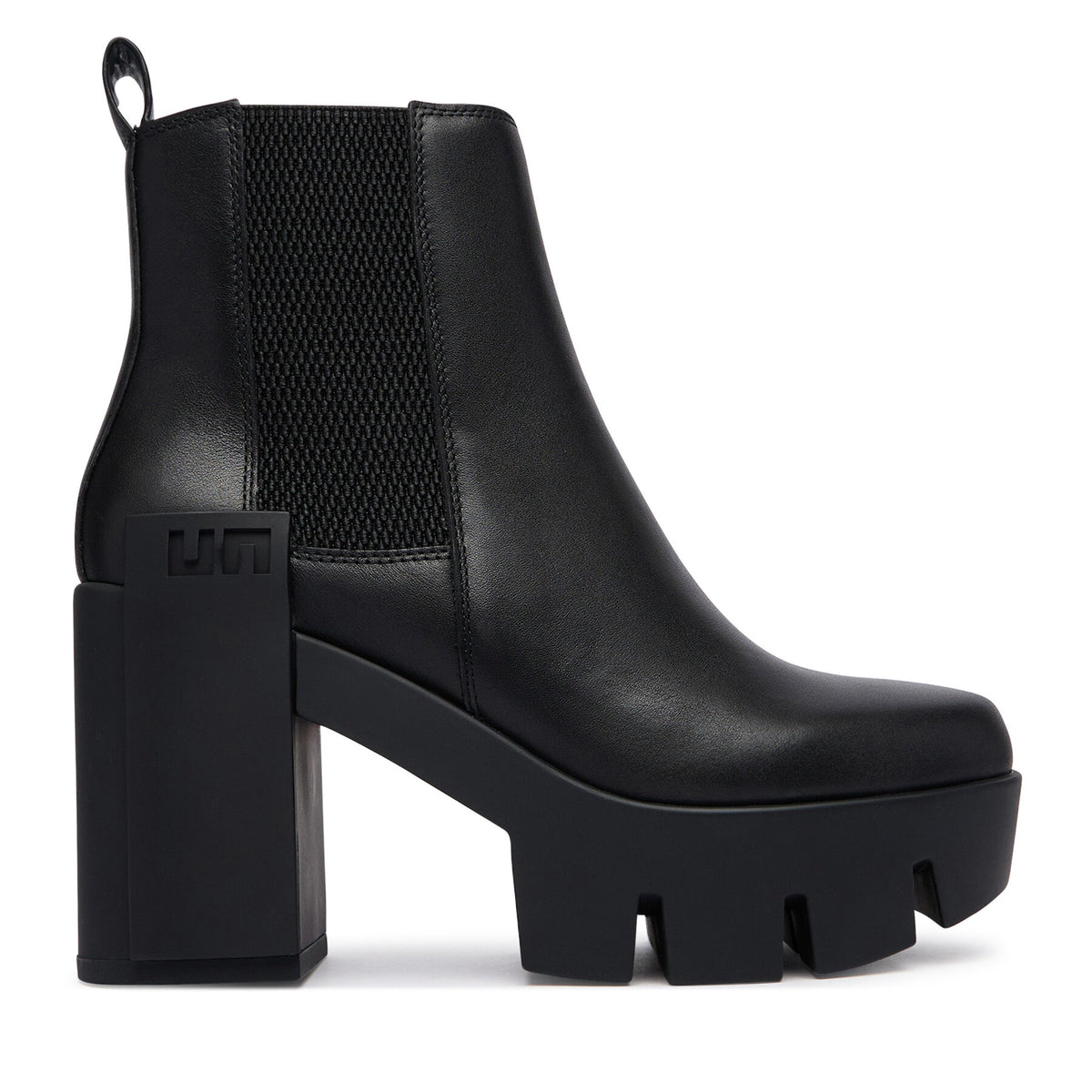 United Nude Боти Grip Chelsea Mid V 110330116 Черен