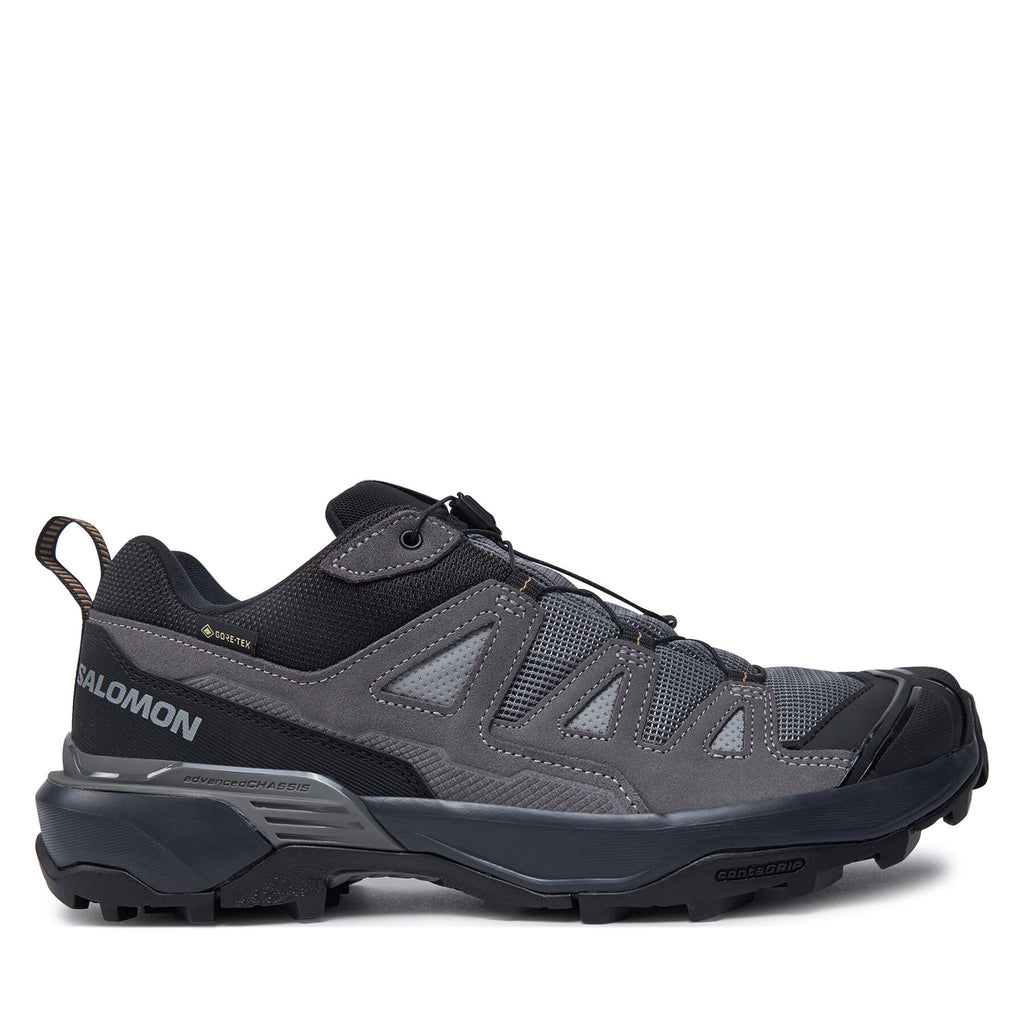 Salomon Туристически X Ultra 360 Leather Gore-Tex L47571400 Сив