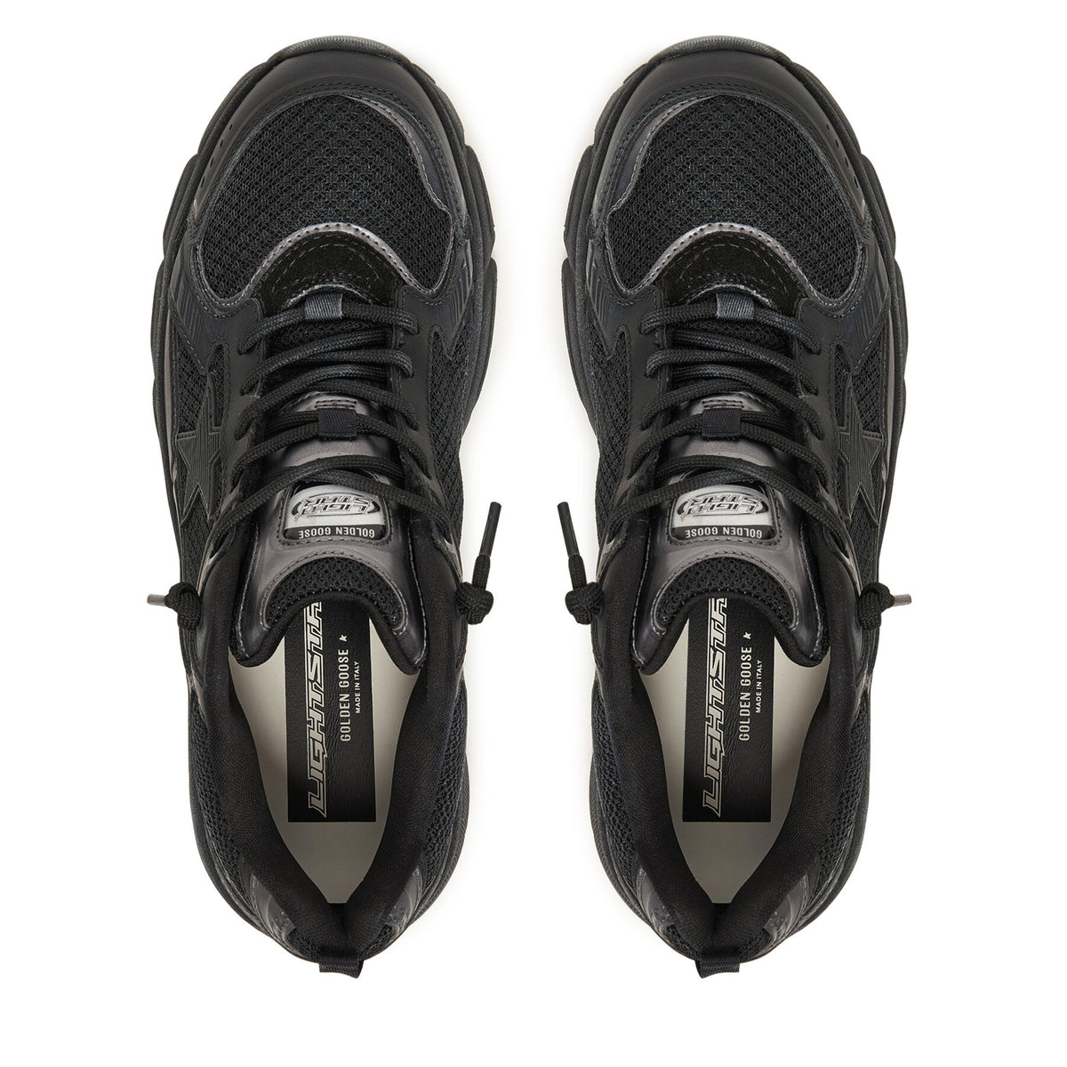 Golden Goose Сникърси Lightstar GWF00724.F00647390.90100 Черен