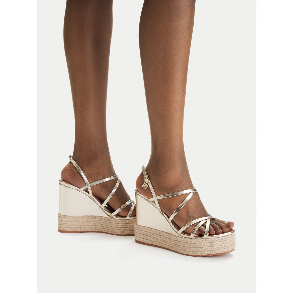 Nine West Сандали CEO-SW25-3 04 Златист