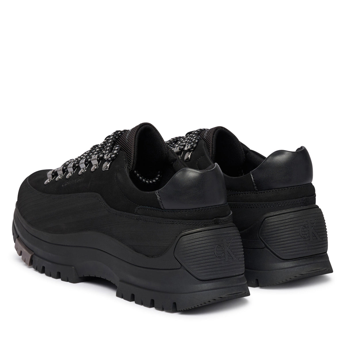 Calvin Klein Сникърси Hybrid Trek Lace Up Nu HM0HM02328 Черен