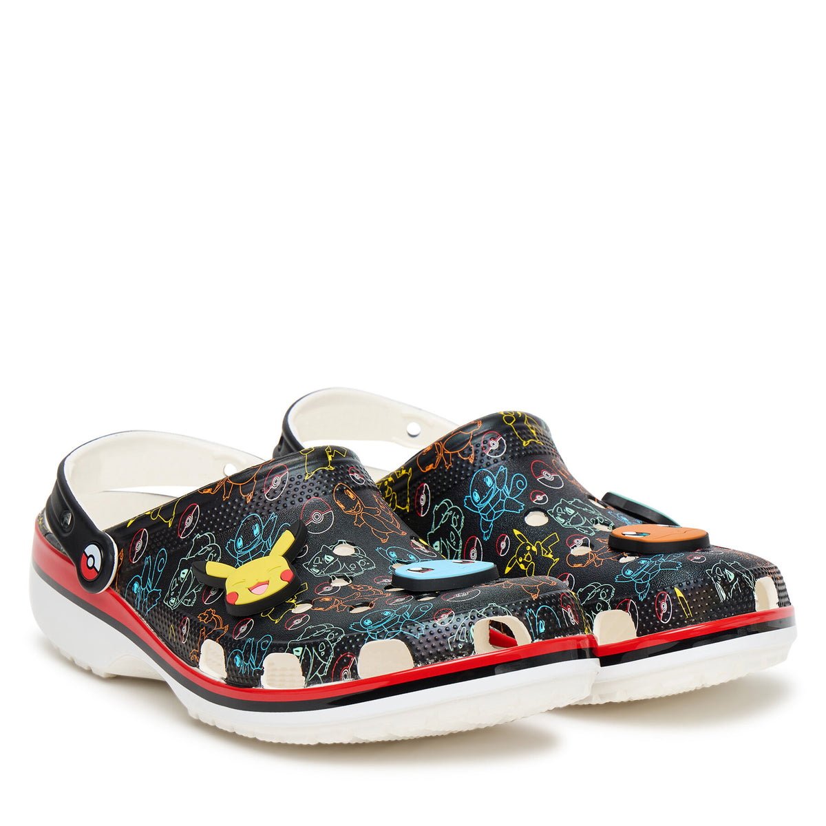 Crocs Чехли Pokémon Classic Clog 211343 Черен