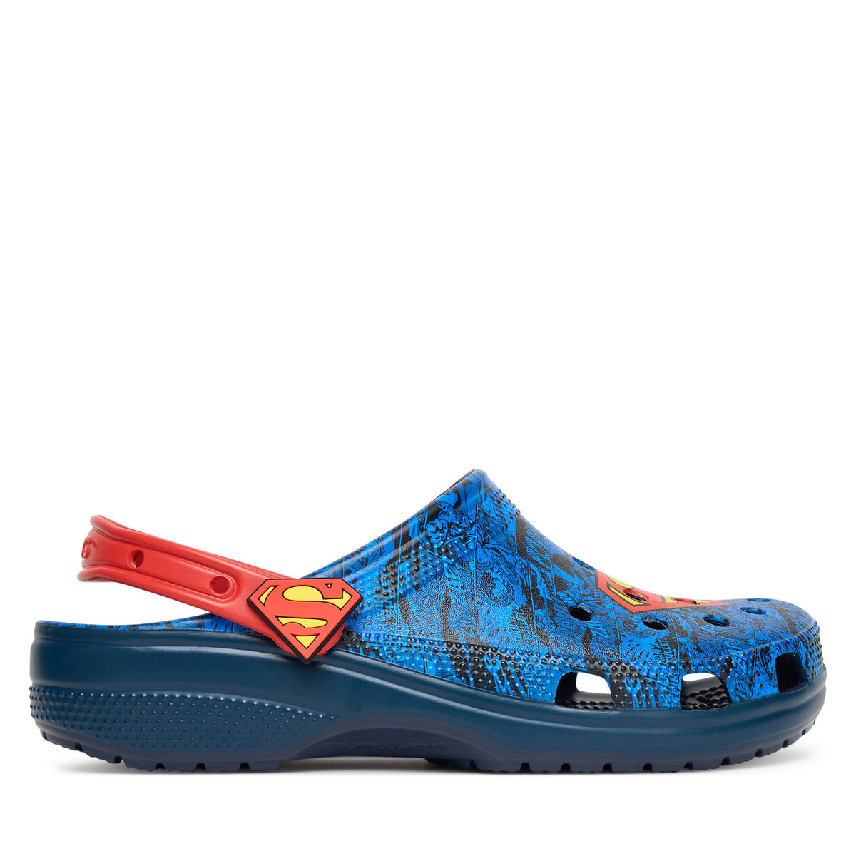 Crocs Чехли Superman Classic Clog 211131 Син