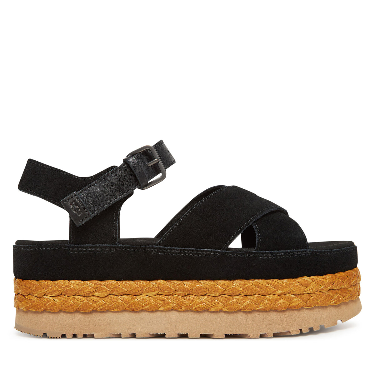 Ugg Еспадрили W Aubrey Ankle Strap 1167471 Черен