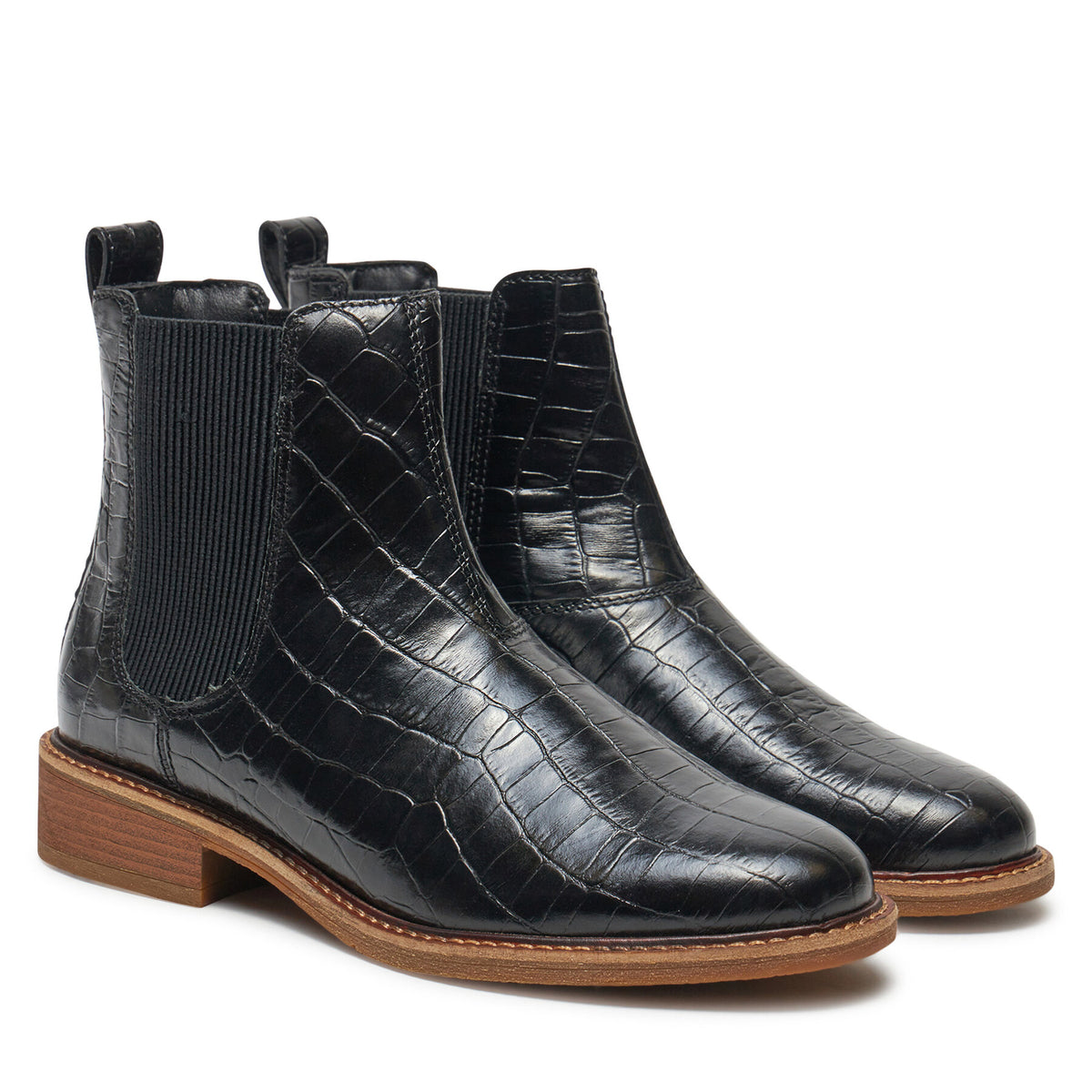 Clarks Боти тип челси Cologne Arlo 2 26178748 Черен