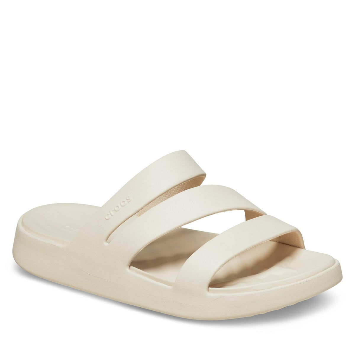Crocs Чехли Getaway Strappy Sandal W 209587 Екрю