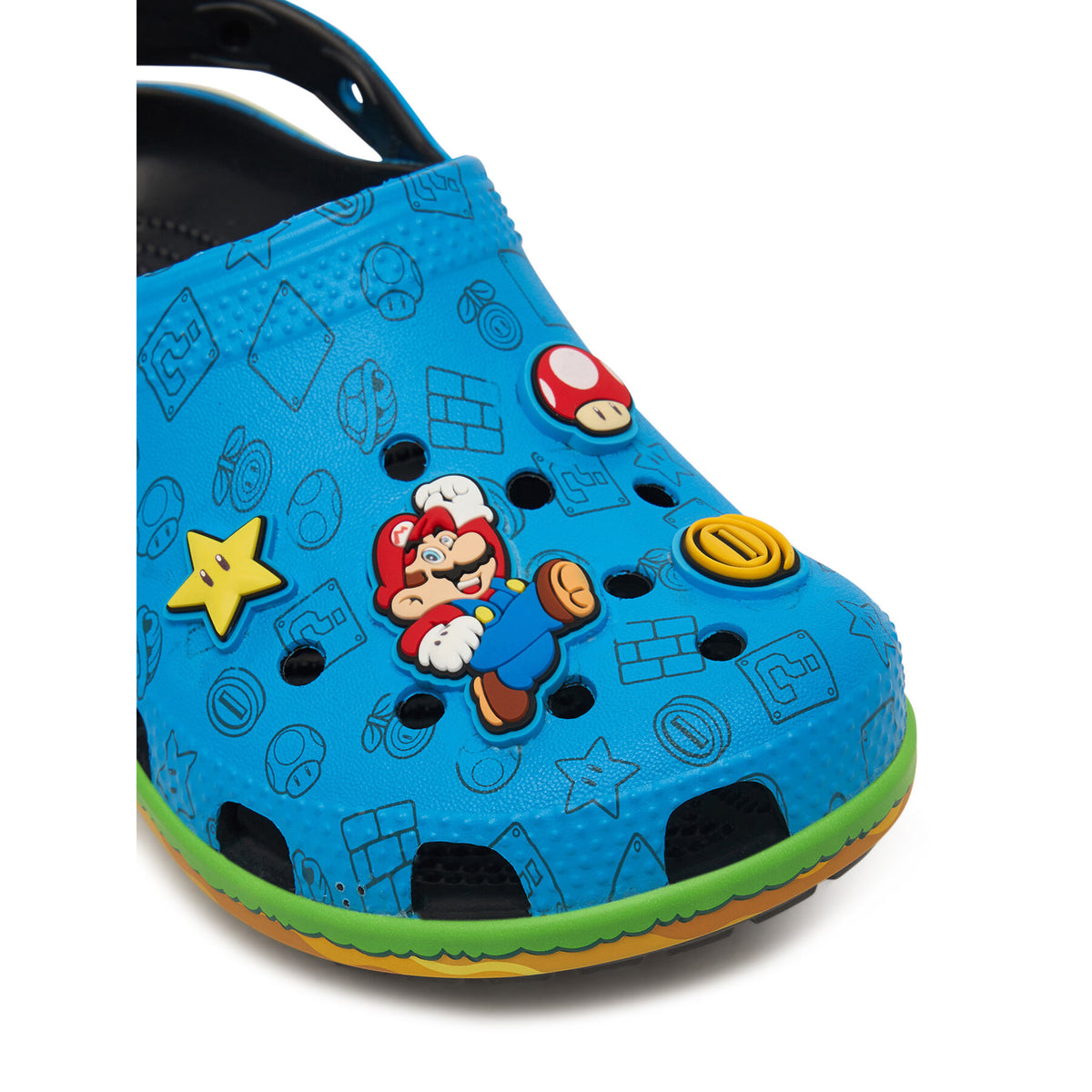 Crocs Чехли Super Mario Core Classic Clog 212139 Цветен