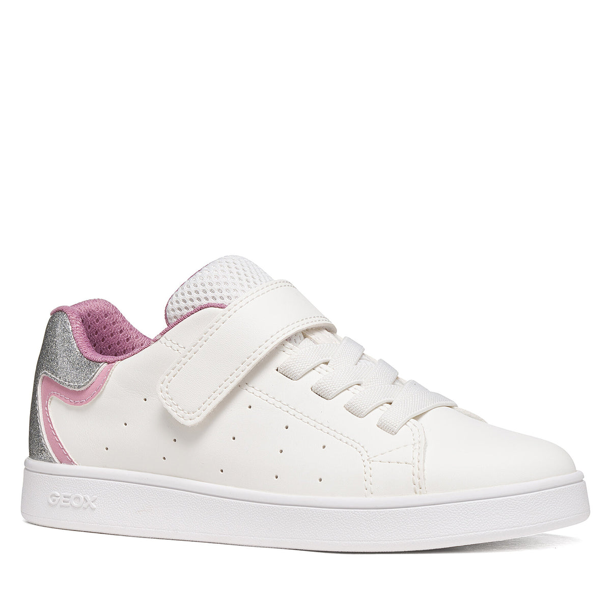 Geox Сникърси J Eclyper Girl J36LRA 0BCKC C1Z8Z M Бял