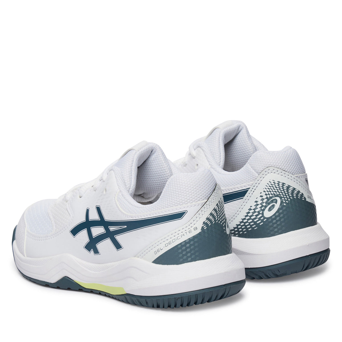 Asics Обувки за тенис Gel-Dedicate 8 Gs 1044A077 Бял