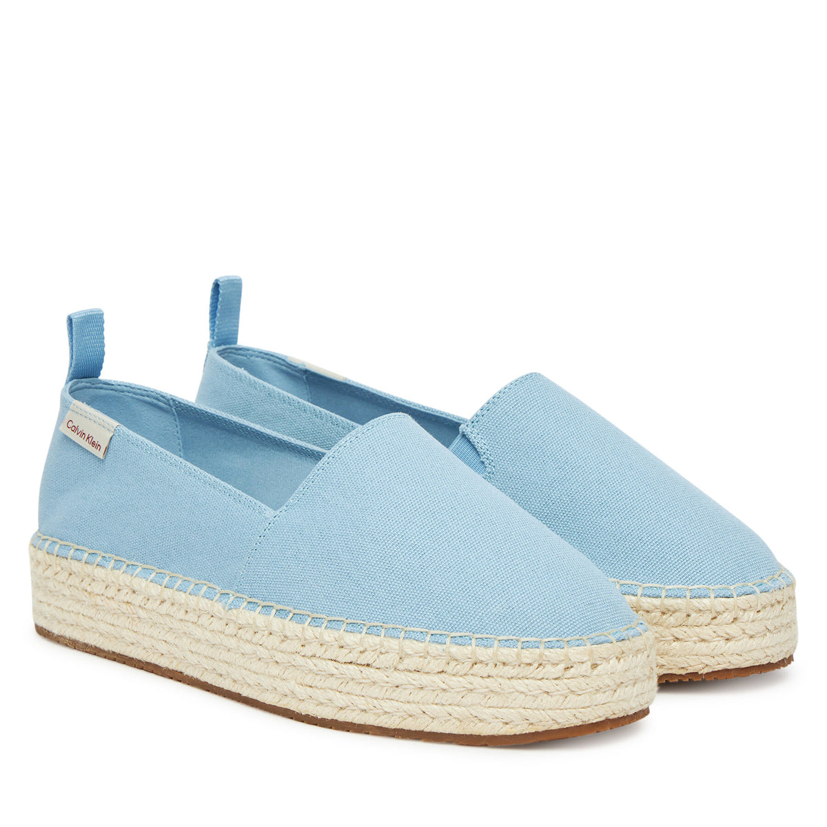Calvin Klein Jeans Еспадрили Platform Espadrille Ml Cs YW0YW01871 Светлосиньо