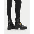 Versace Jeans Couture Боти 79VA3S80 Черен