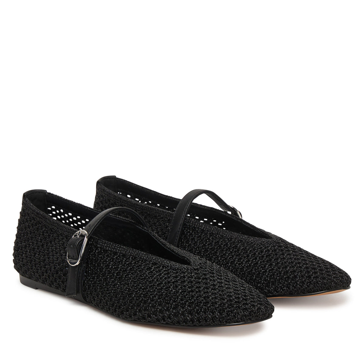 Steve Madden Балеринки Gayla 11005309 Черен