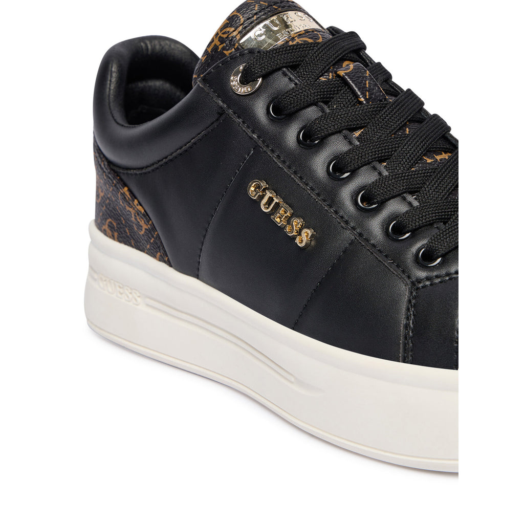 Guess Сникърси FLFWLL PEL12 Черен