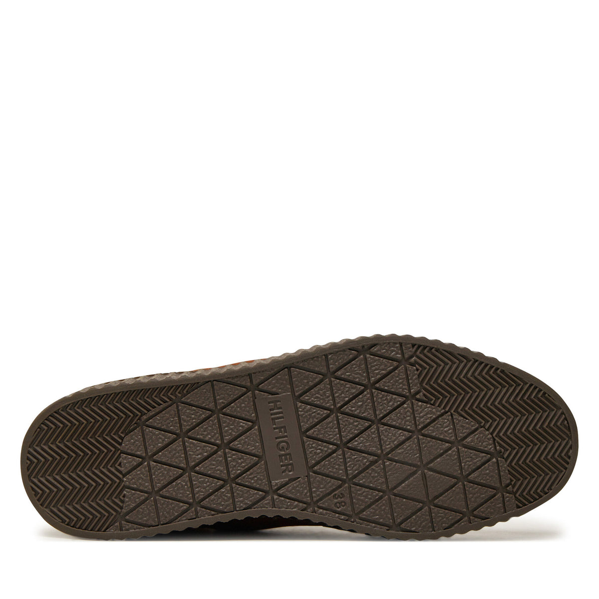 Tommy Hilfiger Зимни обувки Faux Fur Nubuck Low Lace-Up FW0FW08172 Кафяв