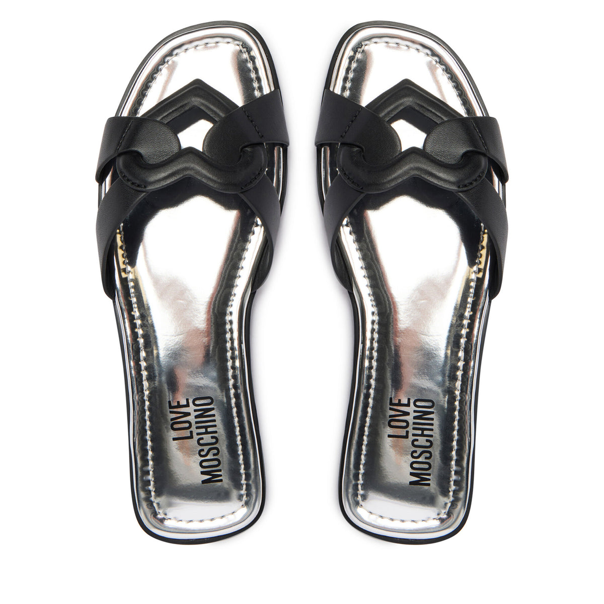 LOVE MOSCHINO Чехли JA28092G0OIAX000 Черен