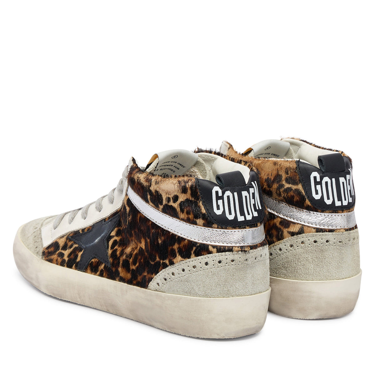 Golden Goose Сникърси Mid Star Classic GWF00122.F003766.81933 Кафяв