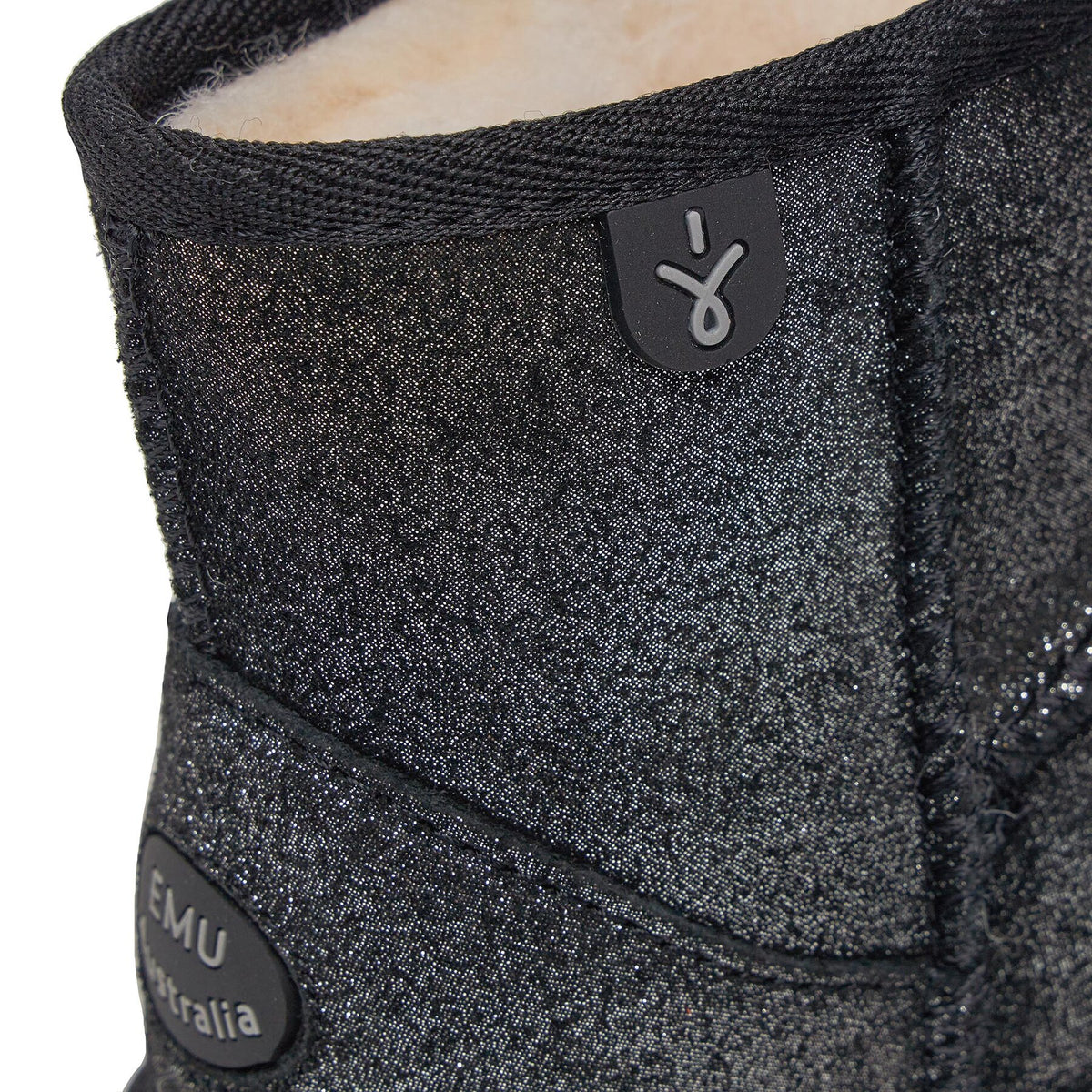 EMU Australia Апрески Wallaby Mini Metallic K11856 Черен