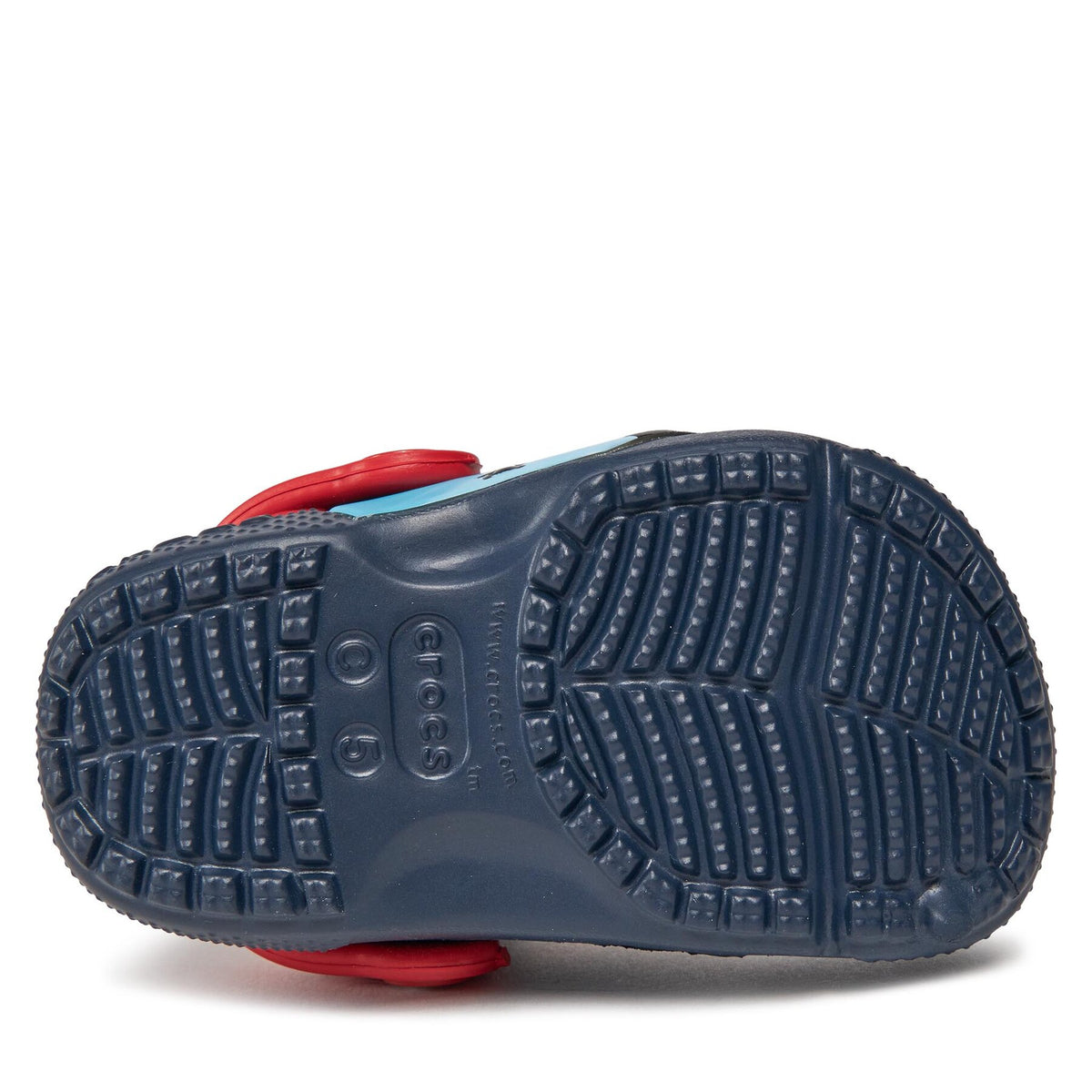Crocs Чехли Fl Avengers Patch Clog T Clog 207068 Тъмносин