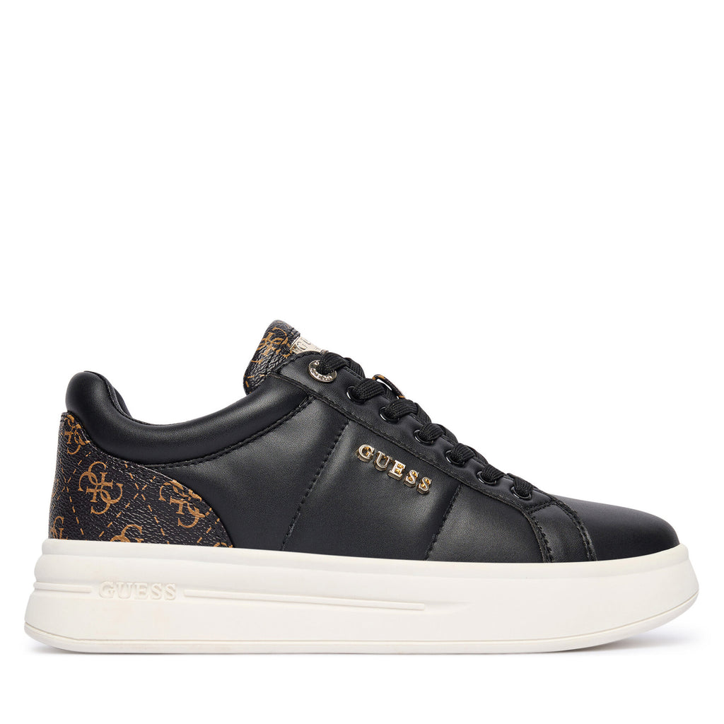 Guess Сникърси FLFWLL PEL12 Черен