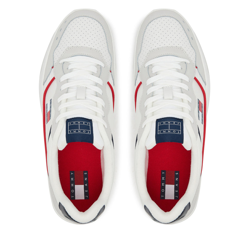 Tommy Jeans Сникърси Tjm Cupsole Elevated EM0EM01585 Бял