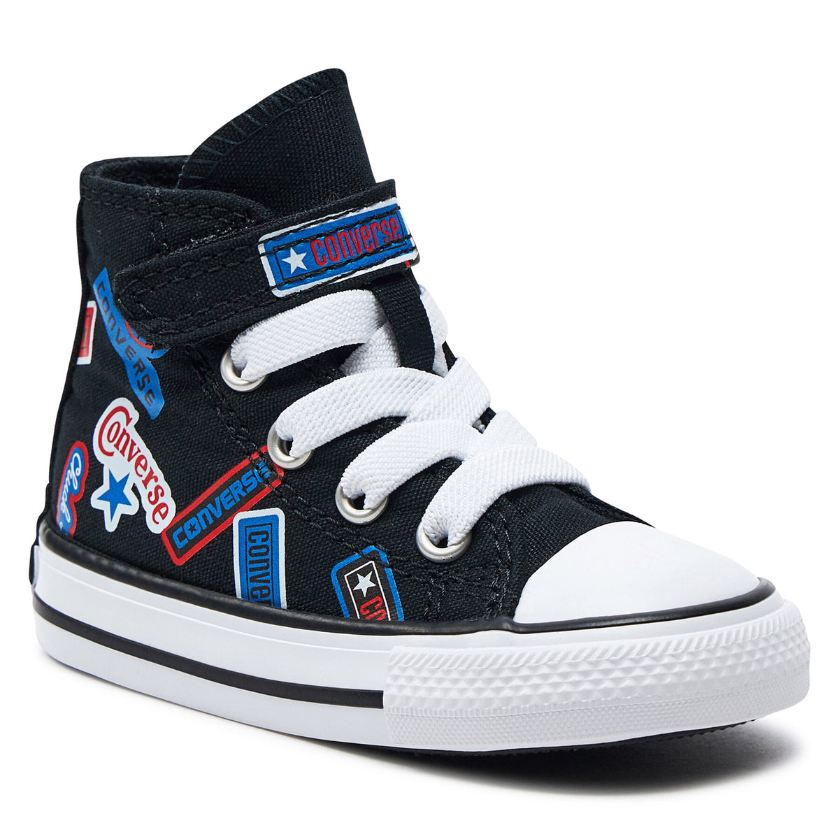 Converse Кецове Chuck Taylor All Star Easy On Stickers A06357C Черен