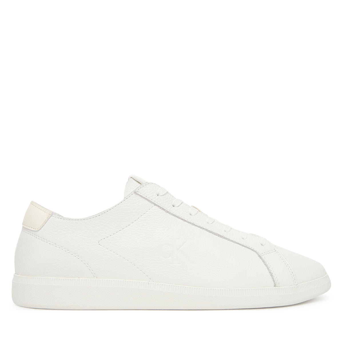 Calvin Klein Jeans Сникърси Low Profile Cupsole Tmb Lth YM0YM01331 Бял