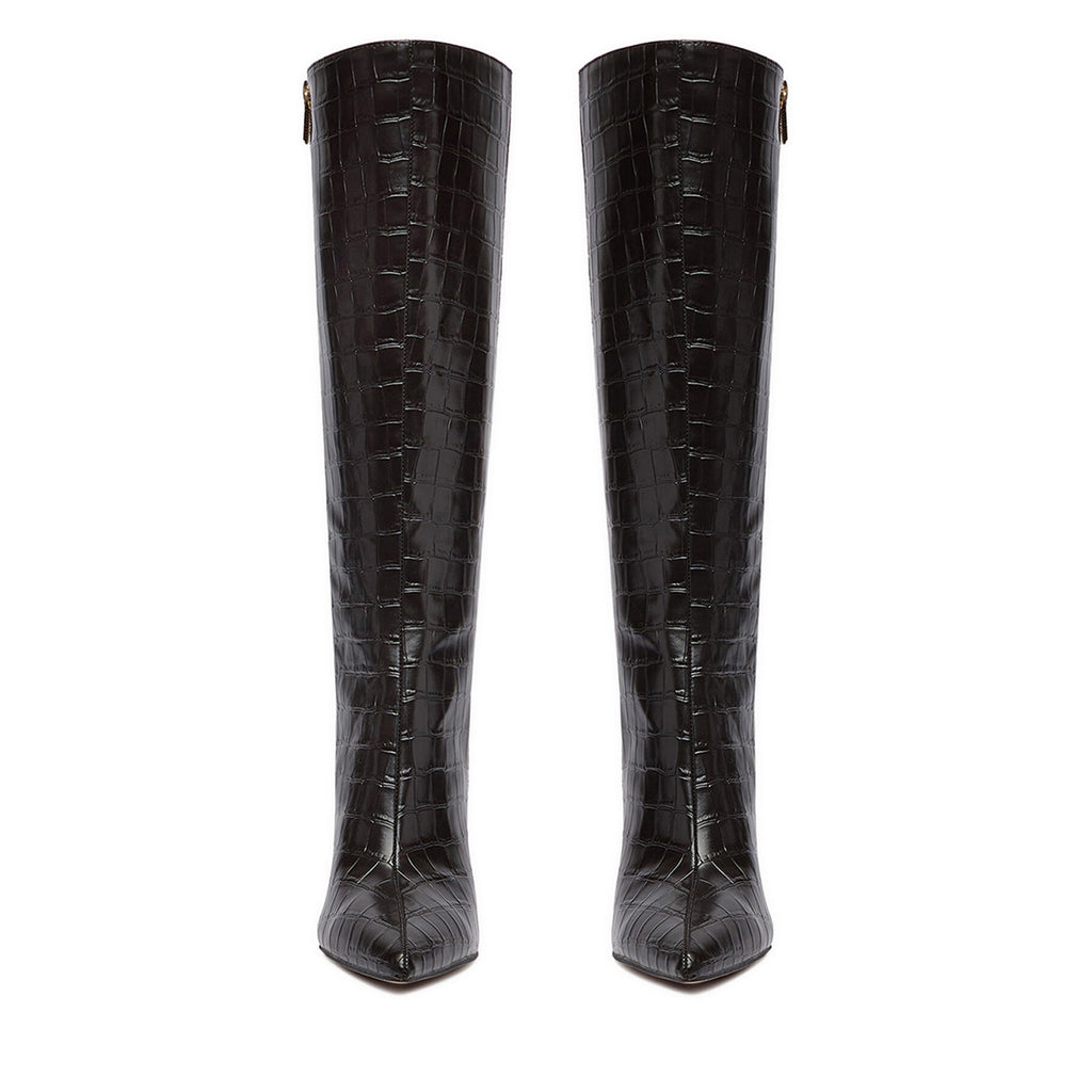 Nine West Ботуши CEO-SL95027 01 Тъмнокафяв