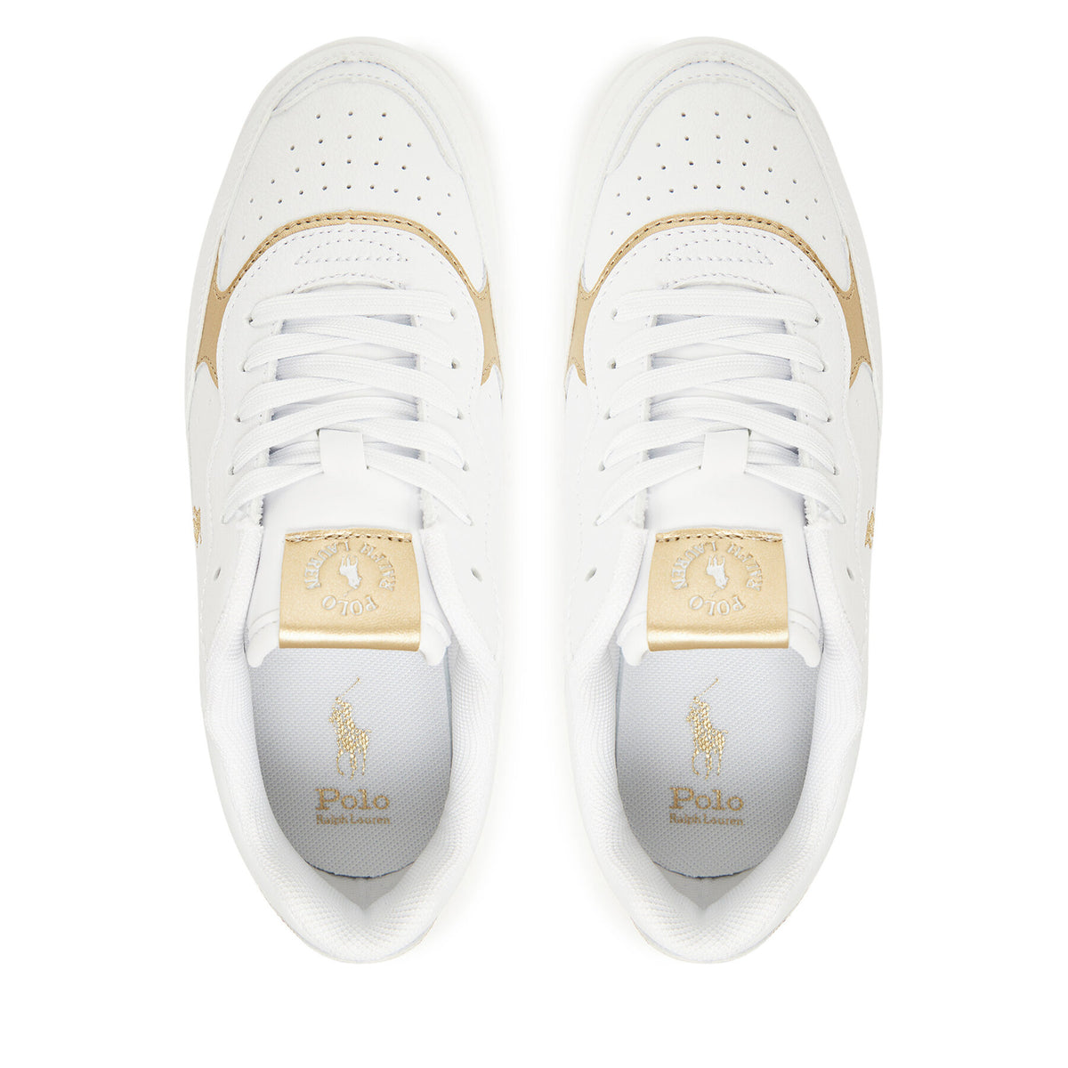 Polo Ralph Lauren Сникърси Masters Court II RL03432102 Бял