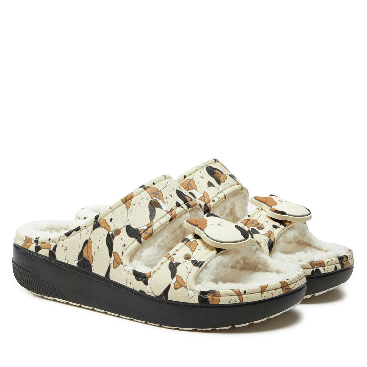 Crocs Чехли Squishmallows Cam Cozzy Sandal 210217 Бежов