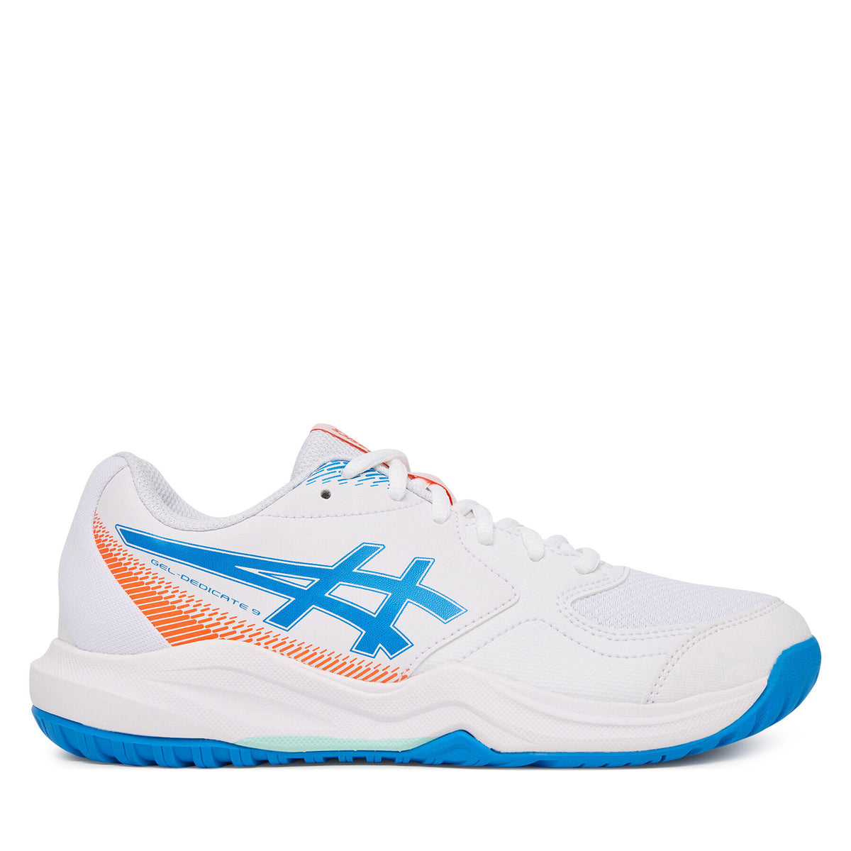 Asics Обувки за тенис Gel-Dedicate 9 Gs 1044A085 Бял