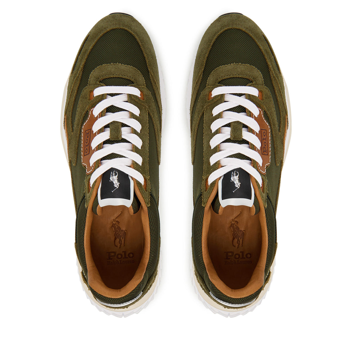Polo Ralph Lauren Сникърси Mdrn Trn 200 Sk 809P07911003 Каки