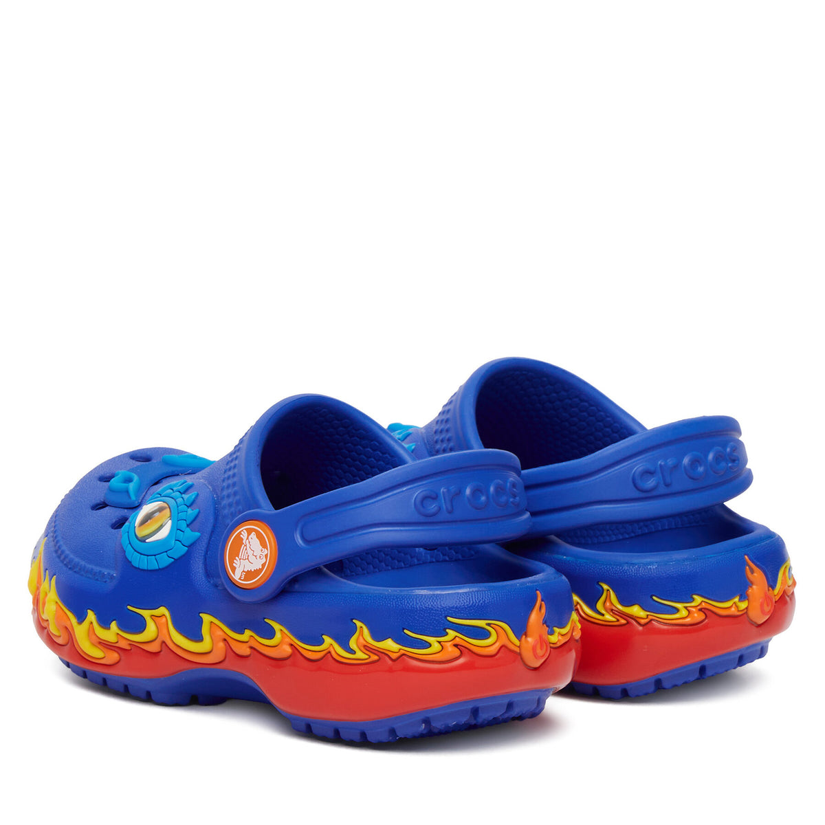 Crocs Чехли Toddler Classic IAM Dragon Lights Clog 212510 Син