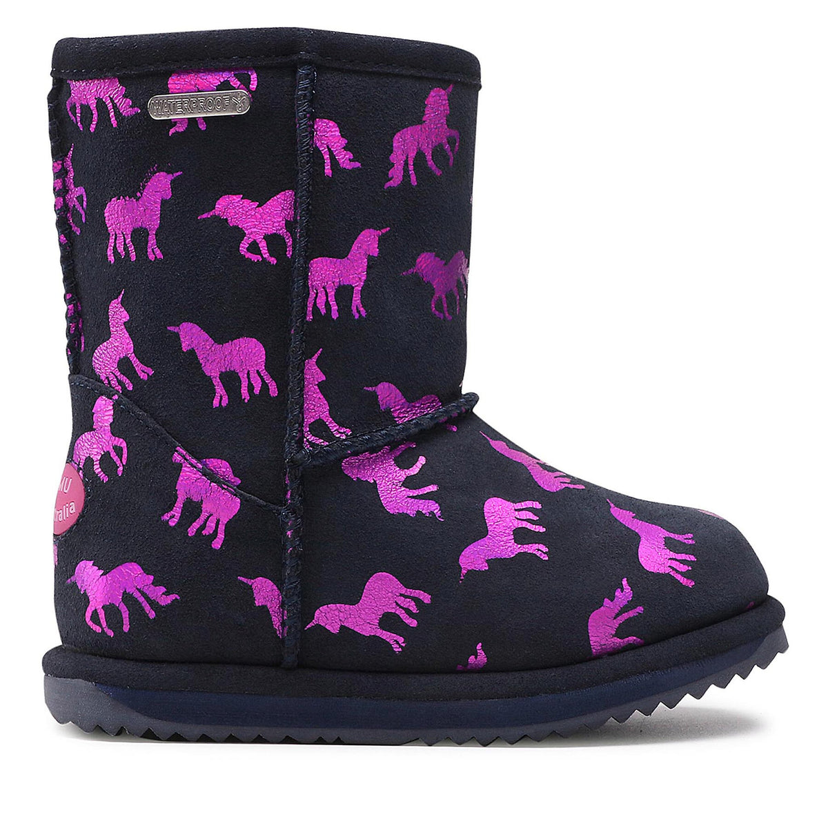 EMU Australia Апрески Rainbow Unicorn Brumby K12373 Черен