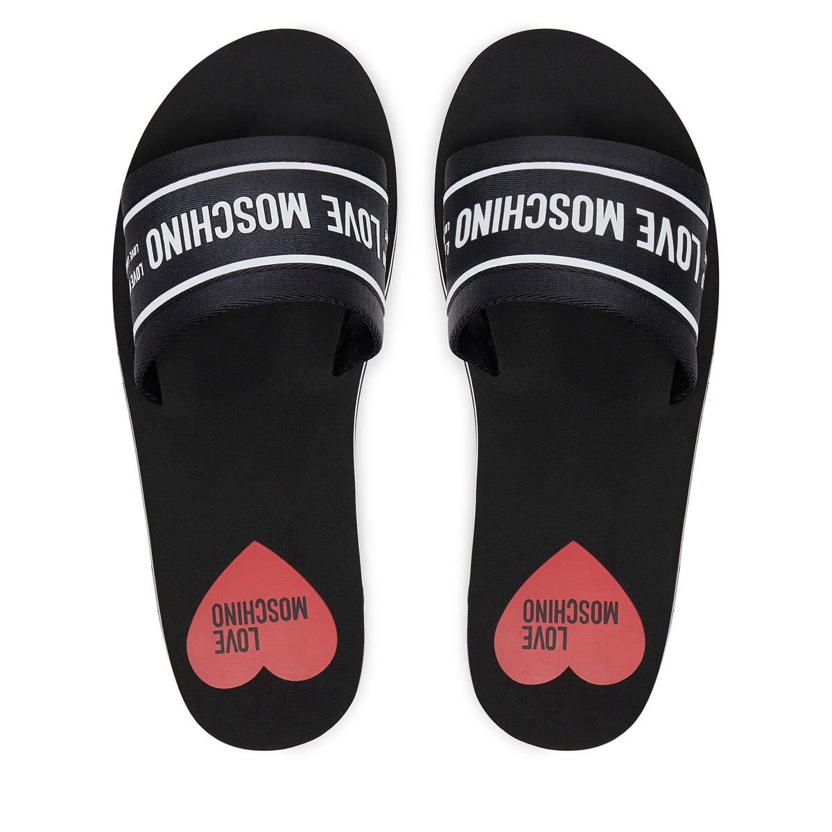 LOVE MOSCHINO Чехли JA28334G0MIX6000 Черен