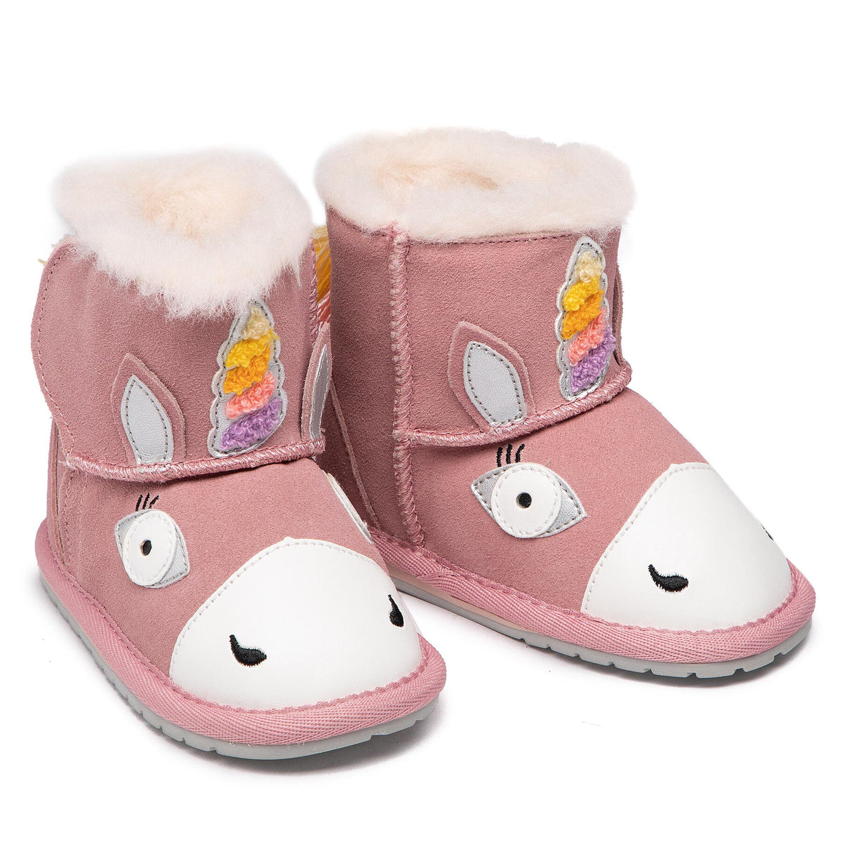 EMU Australia Апрески Magical Unicorn Walker B12409 Розов