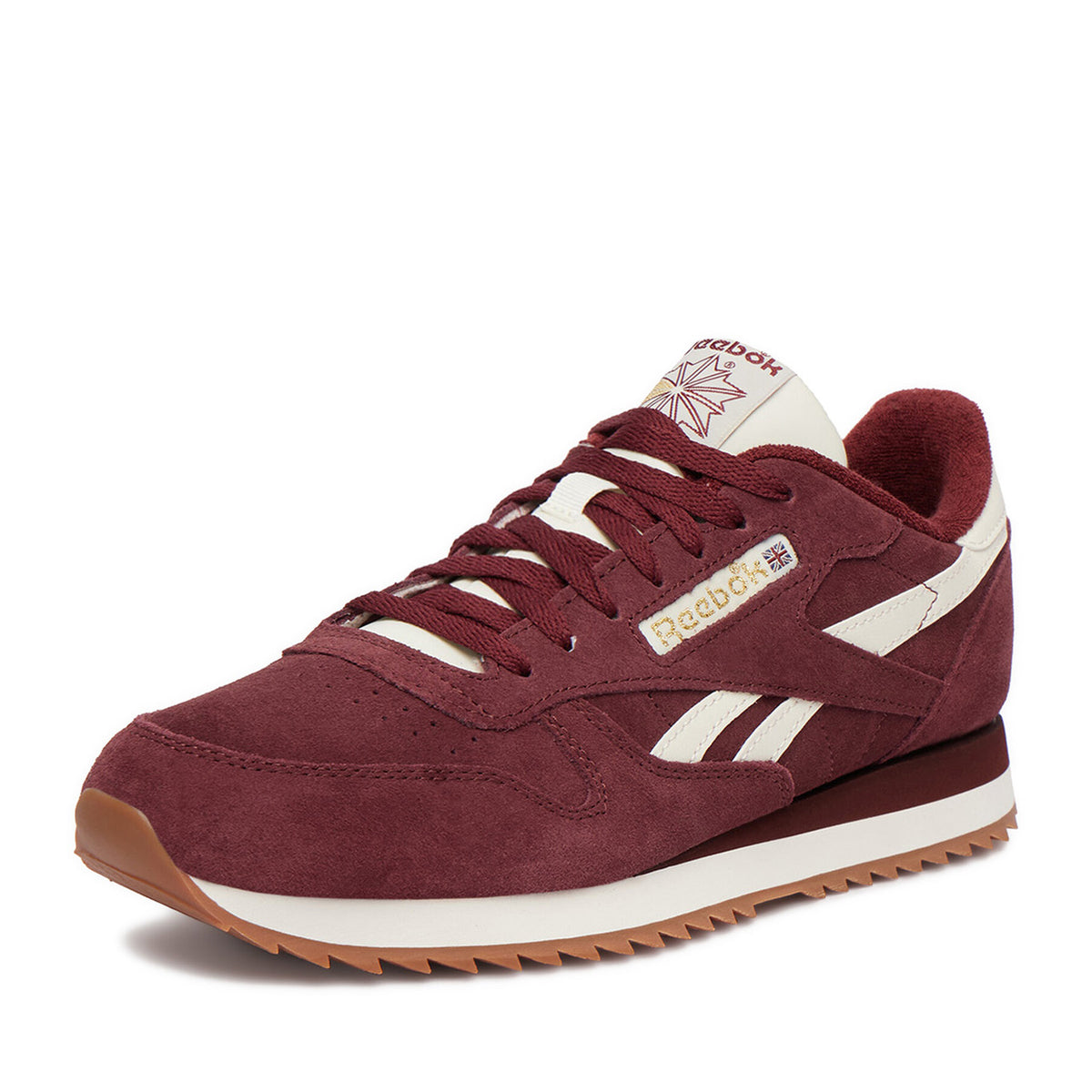 Reebok Сникърси EO-CLASSIC LEATHER RIPPLE 100279098 Бордо