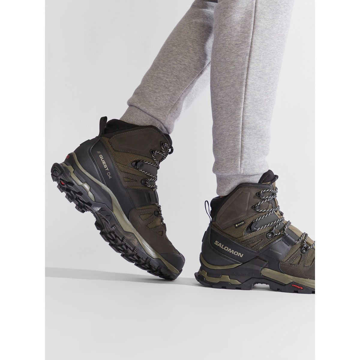 Salomon Туристически Quest 4 Gtx GORE-TEX 412925 27 V0 Каки